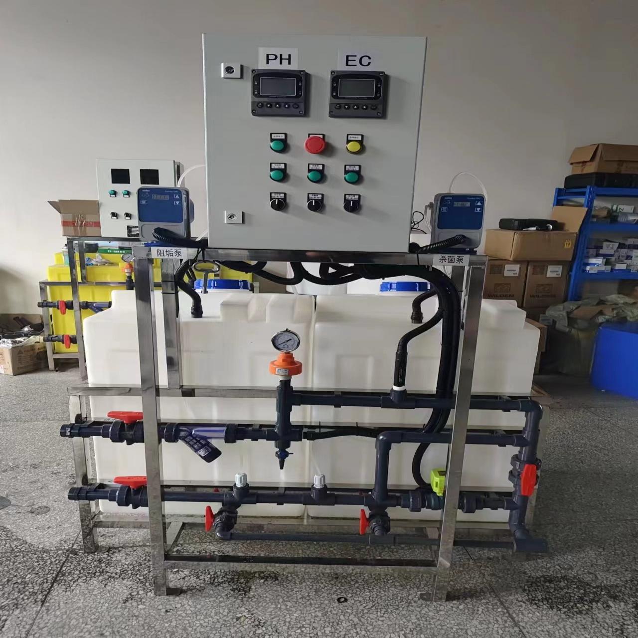 Thiết bị dùng thuốc khử trùng và chống scaling