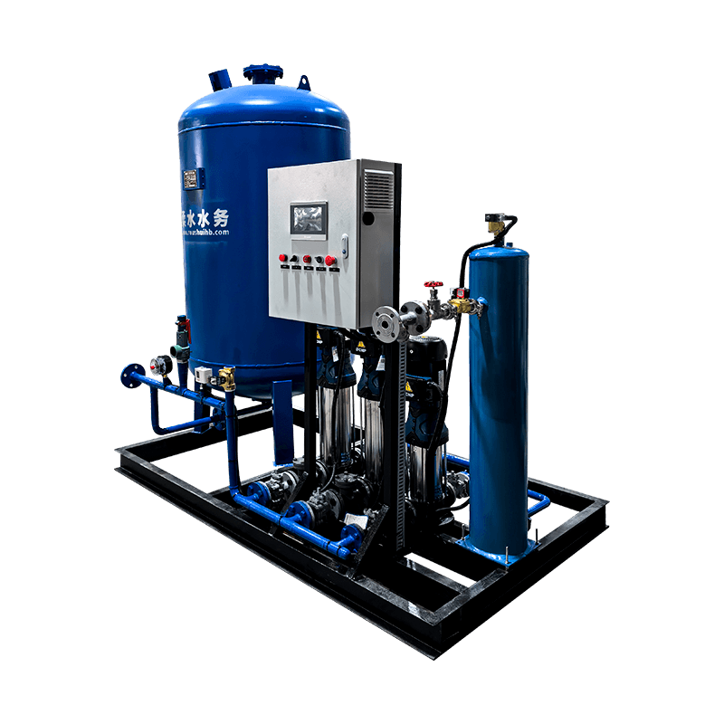 Thiết bị cung cấp nước áp lực liên tục với bơm và bể mở rộng